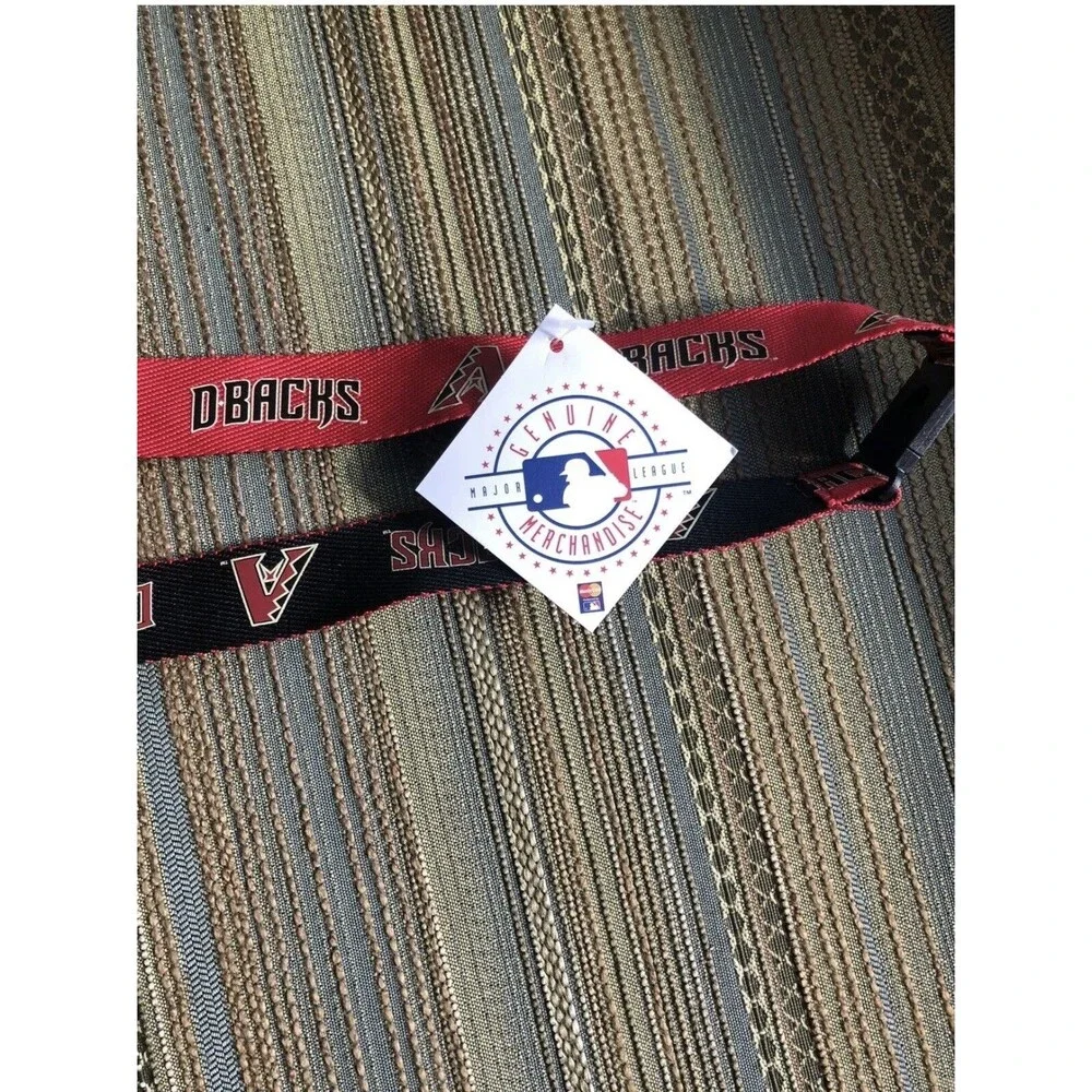 ARIZONA DIAMONDBACKS Lanyard with Removeable Keychain MLB BASEBALL